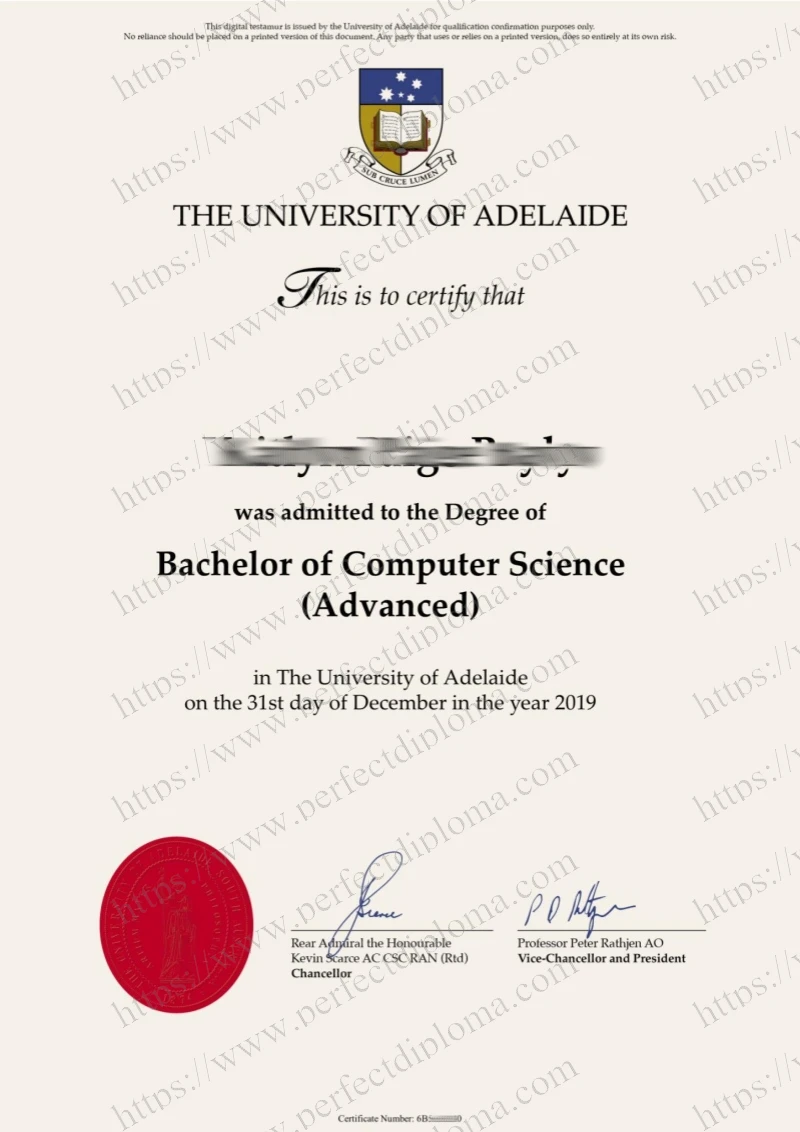Can i get to buy The University of Adelaide fake degree?
