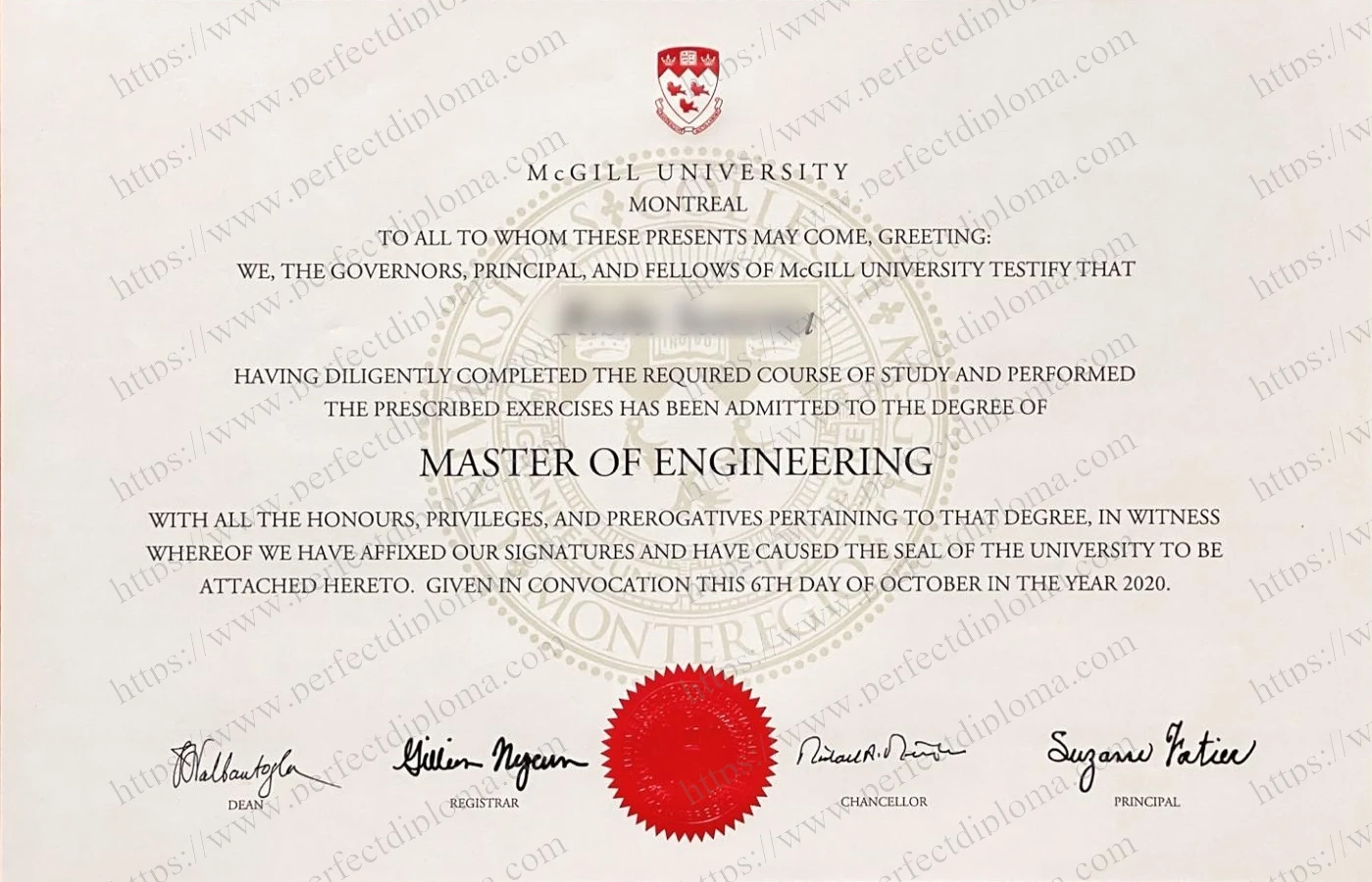 How do I order a fake McGill University diploma online?