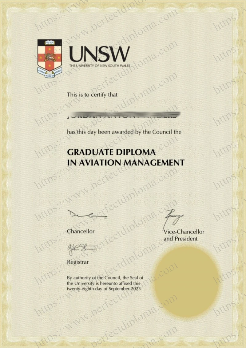 How long does it take to buy a fake The University of New South Wales diploma?