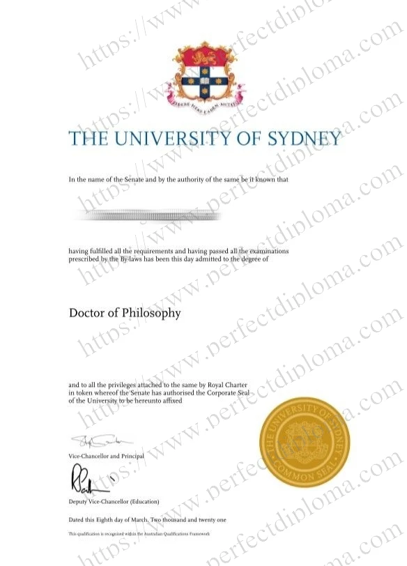 Where can i get to buy The University of Sydney fake certificate?