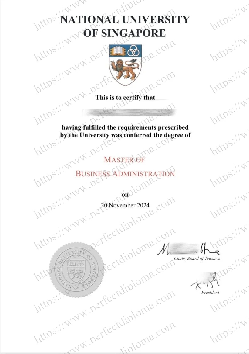 Can i get to buy National University of Singapore fake diploma?
