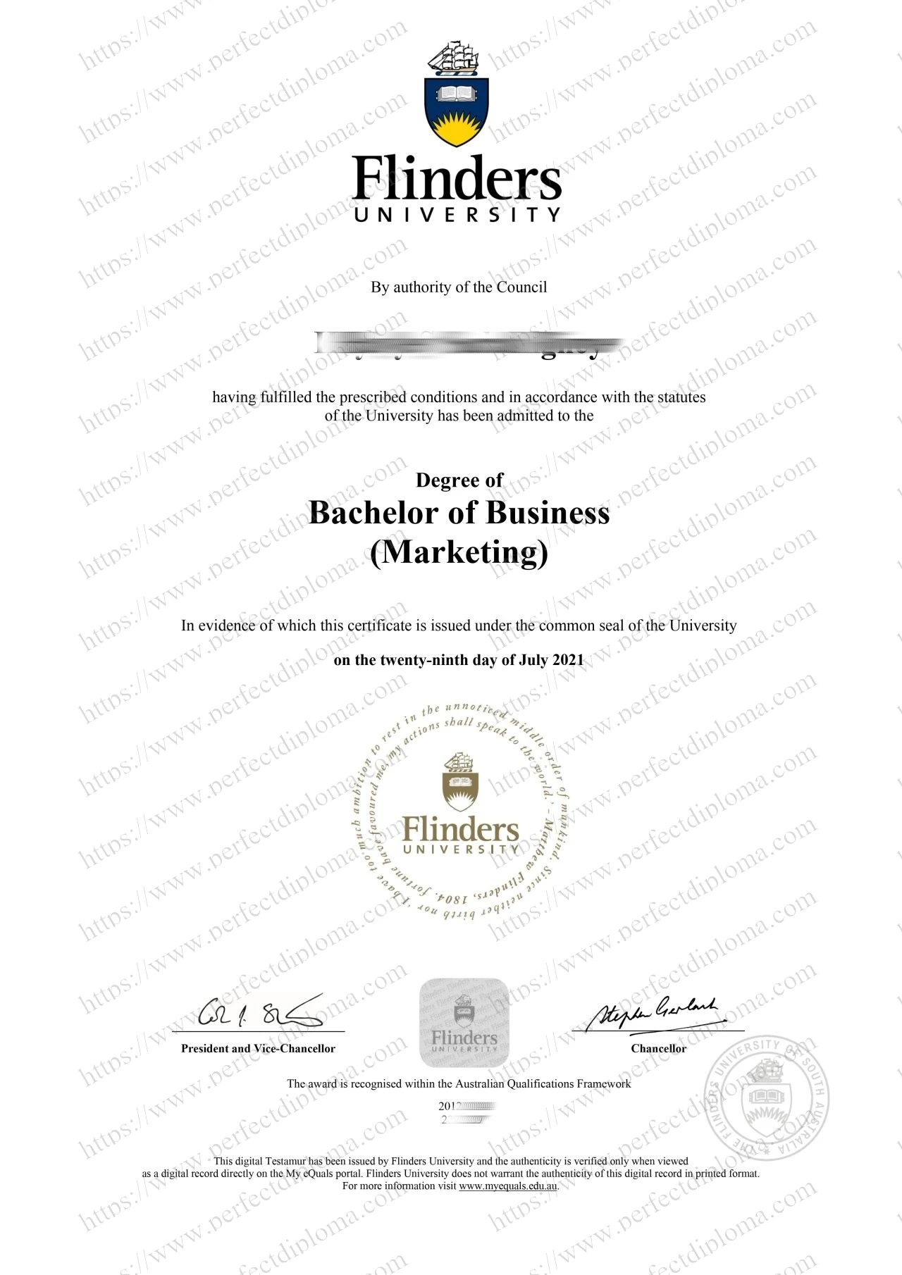 How can i get to buy Flinders University fake diploma?
