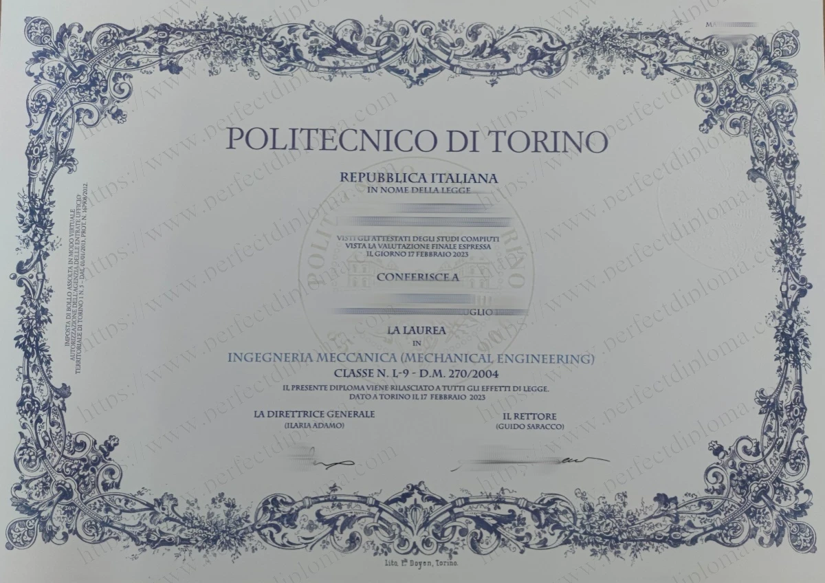 How do I buy a fake Politecnico di Torino diploma?