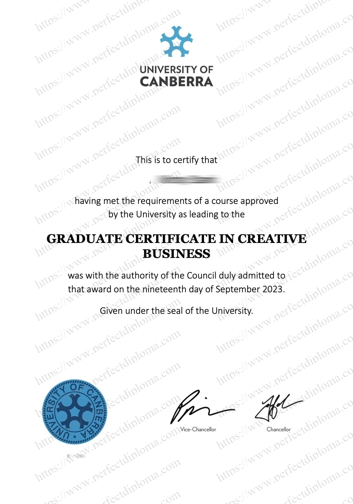 How do I buy a fake University of Canberra diploma?