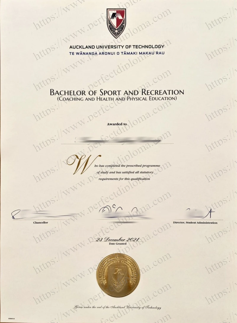 How do I order a 100% replica Auckland University of Technology diploma online?