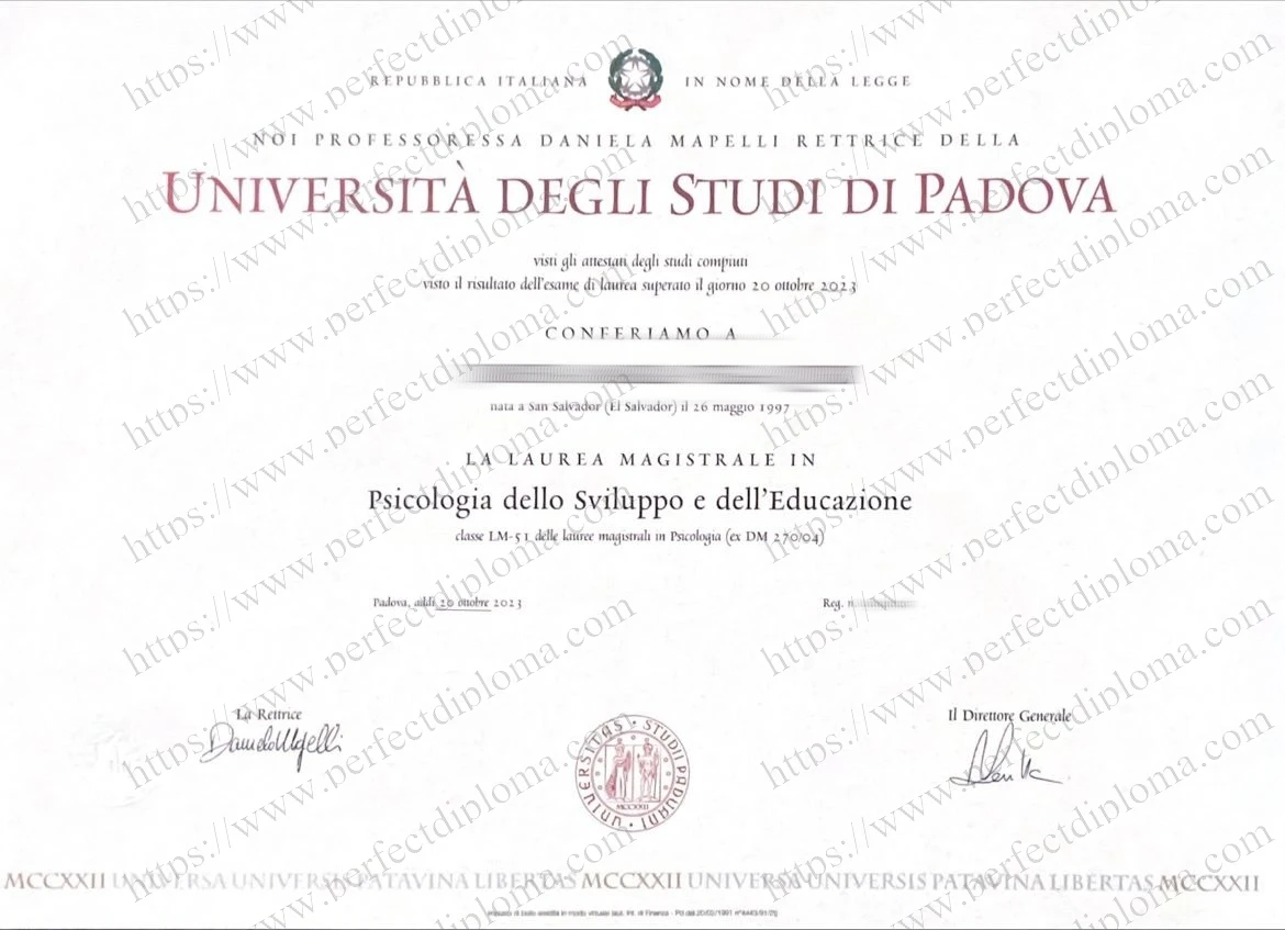Steps to order Università di Padova transcript online.