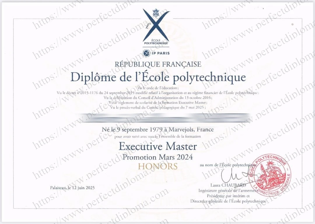 Where can i get to buy École Polytechnique fake certificate?