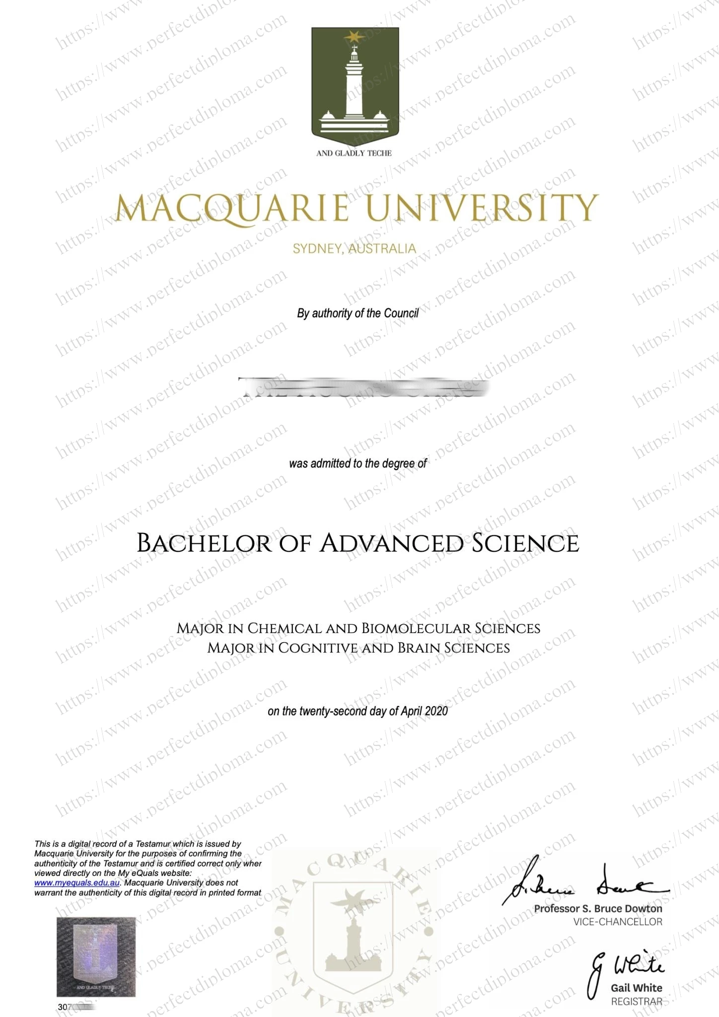 Where can i get to buy Macquarie University fake certificate?