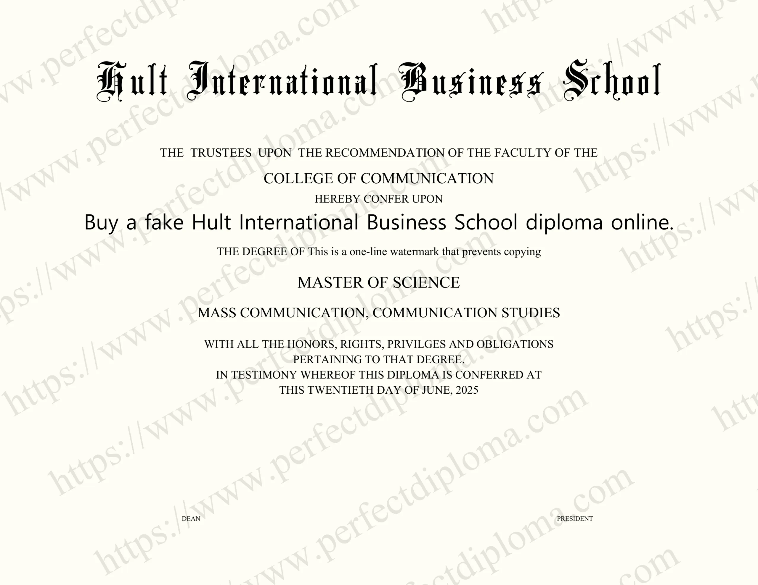 Buy a fake Hult International Business School diploma online.