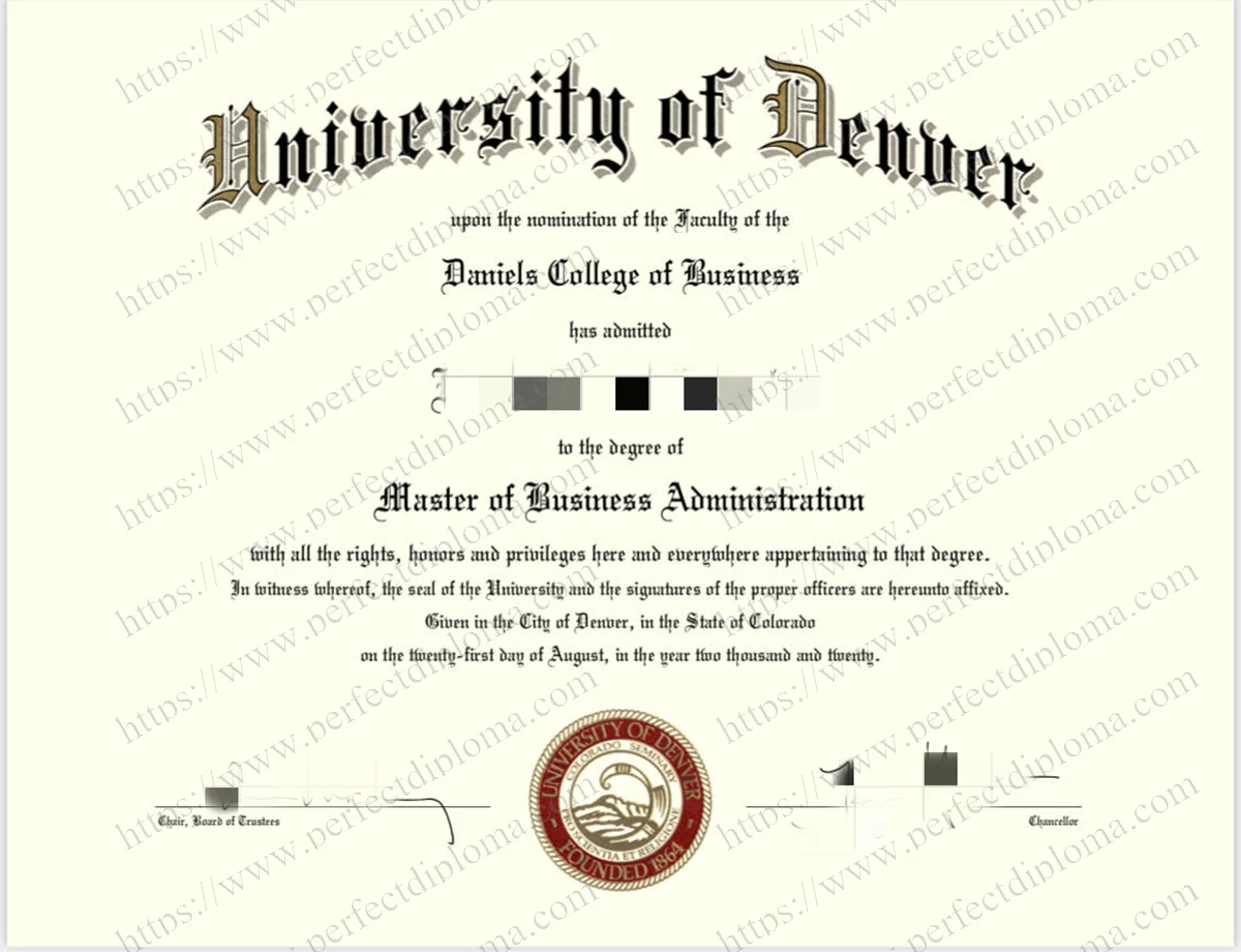 Can i get to buy University of Denver fake degree?