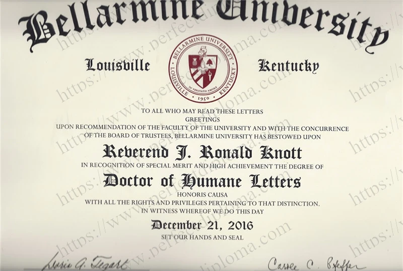 How do I buy a fake Bellarmine University diploma?
