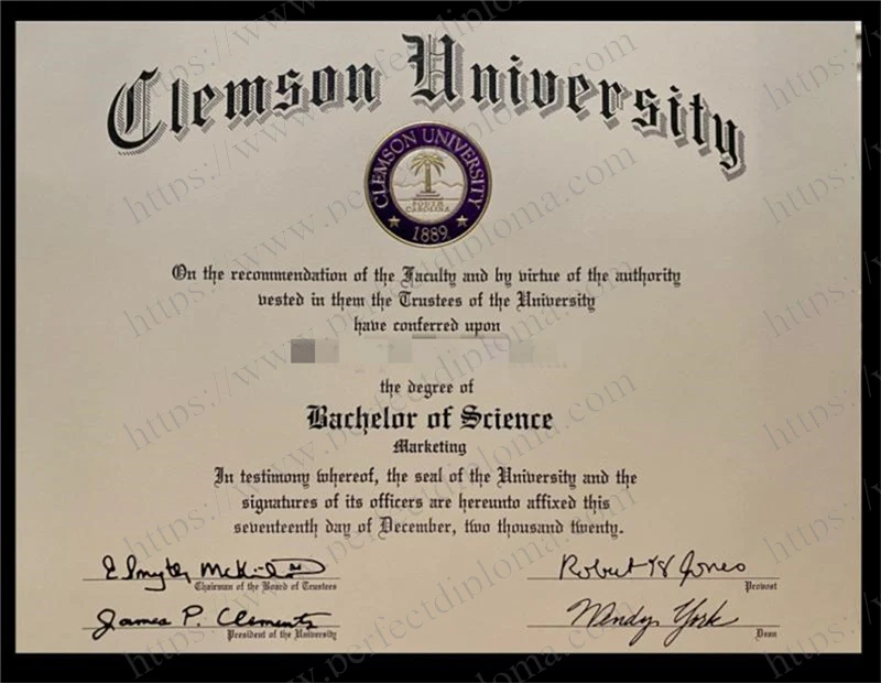 How do I get a fake Clemson University diploma?