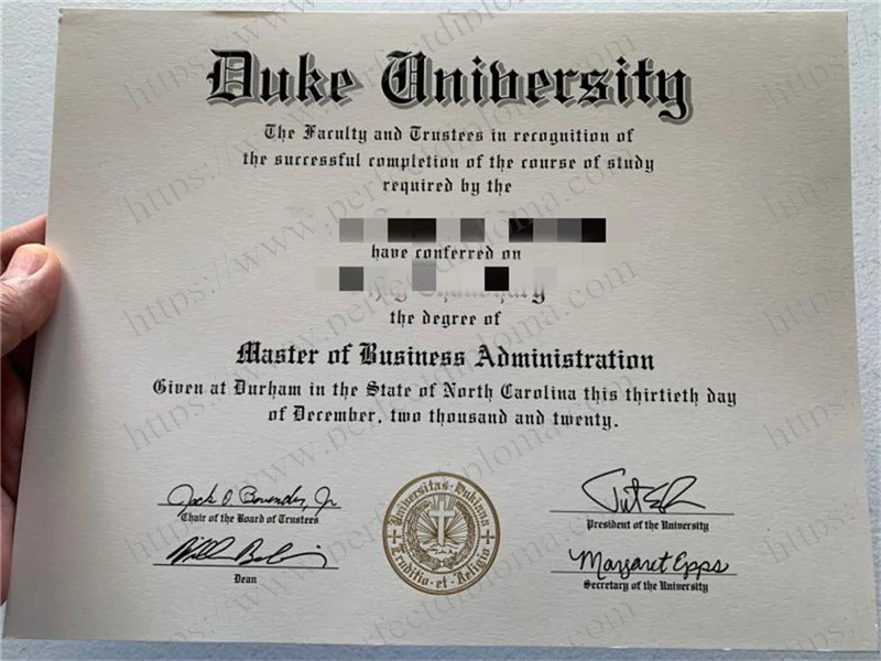 How do I order a fake Duke University diploma online?
