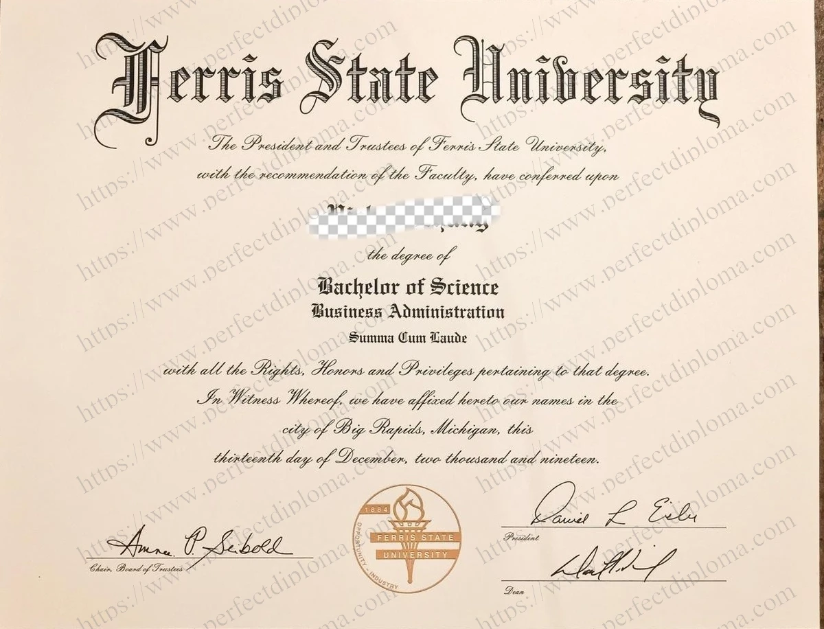 How long to buy Ferris State University fake diploma?