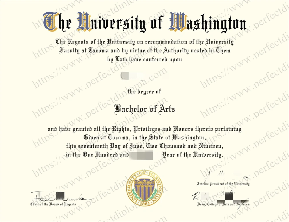 How much to buy The University of Washington fake degree?