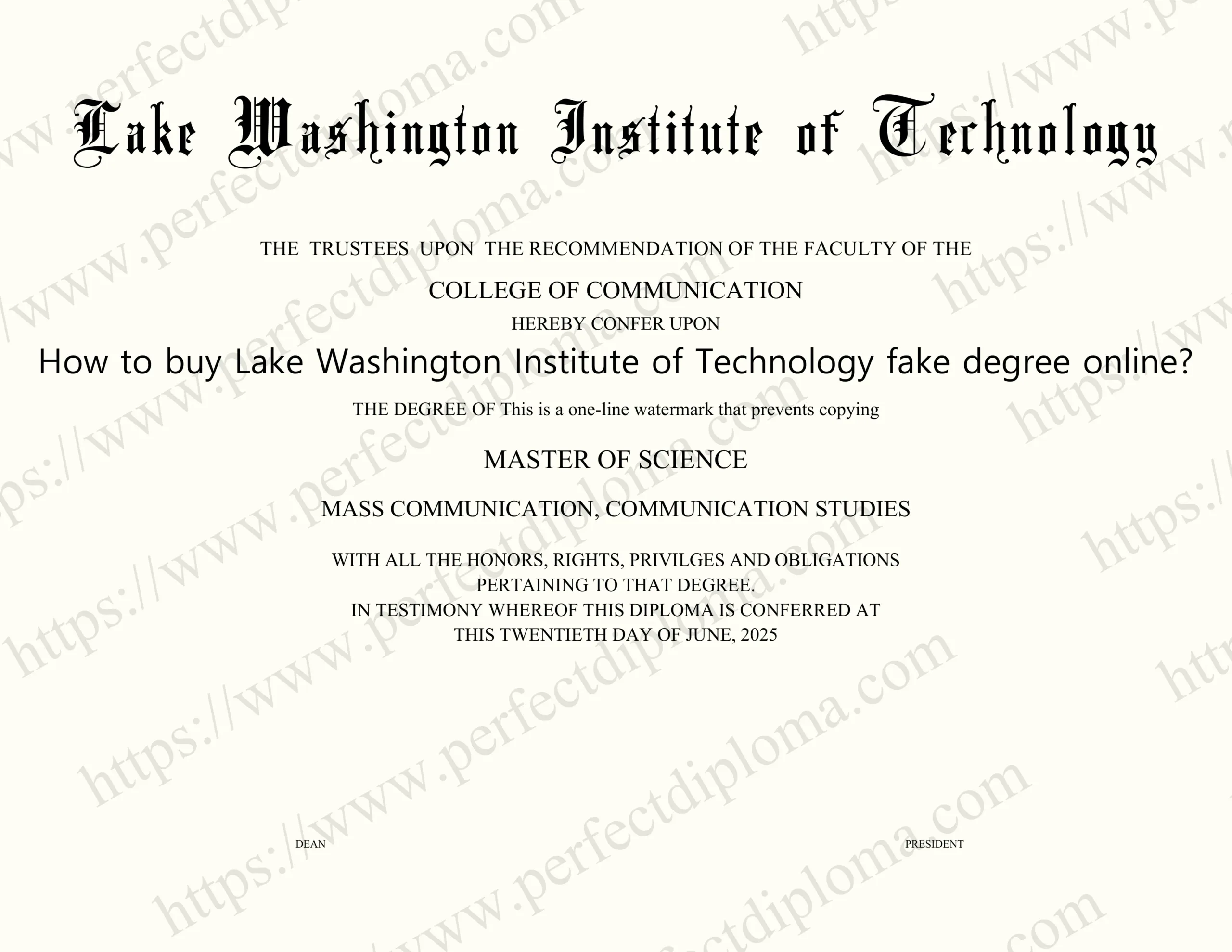 How to buy Lake Washington Institute of Technology fake degree online?