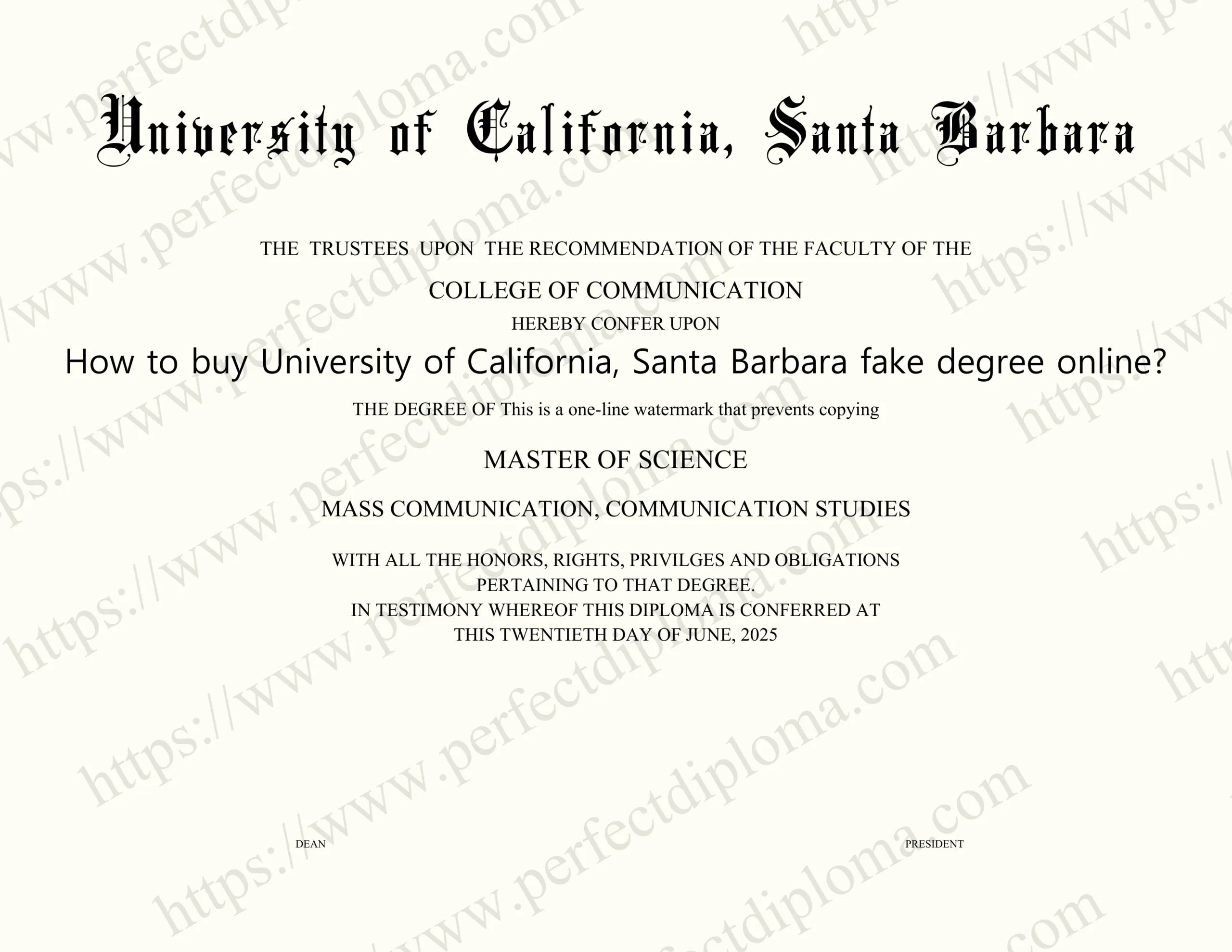 How to buy University of California, Santa Barbara fake degree online?