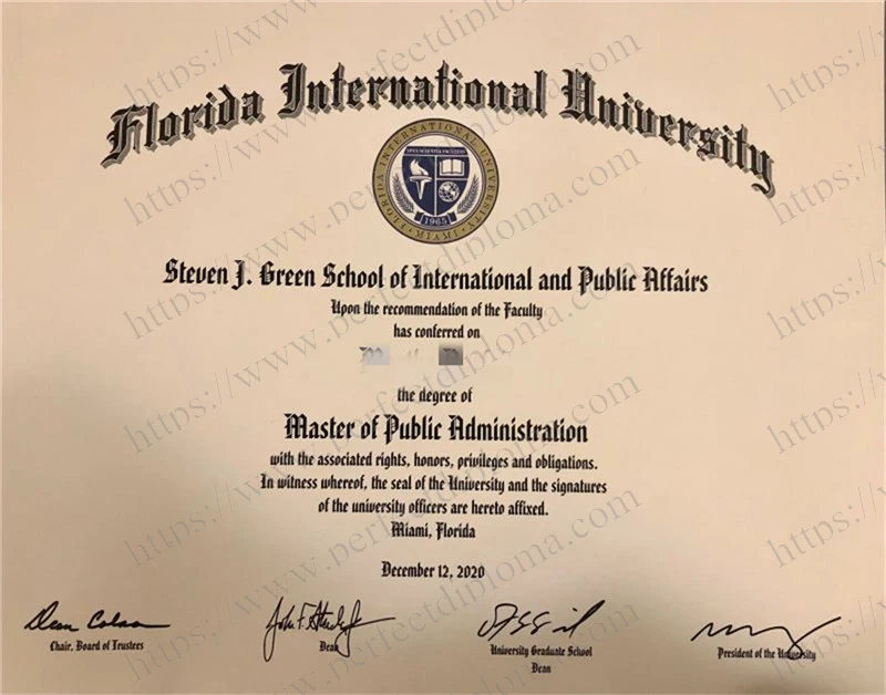 Purchase a Florida International University fake degree online.