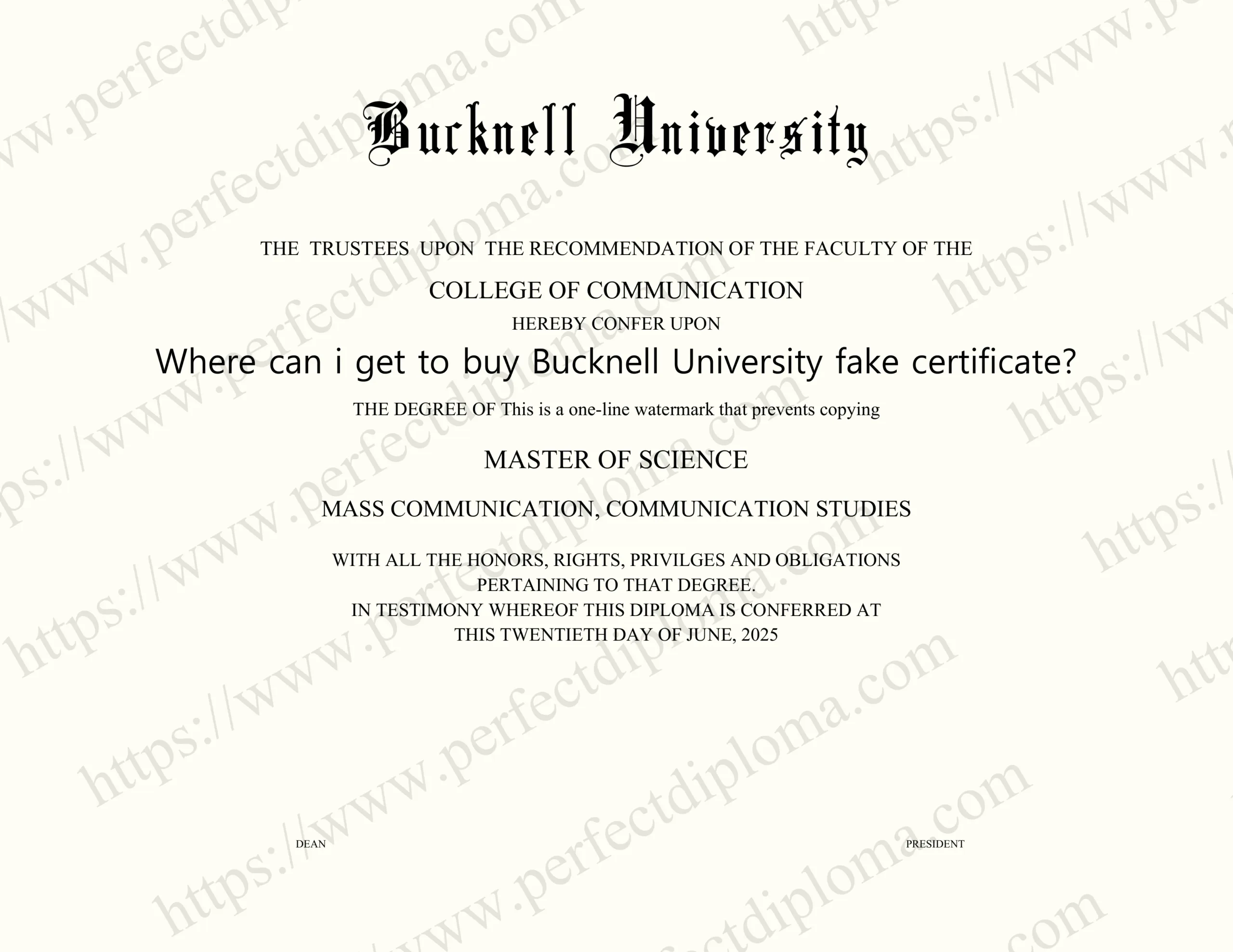 Where can i get to buy Bucknell University fake certificate?