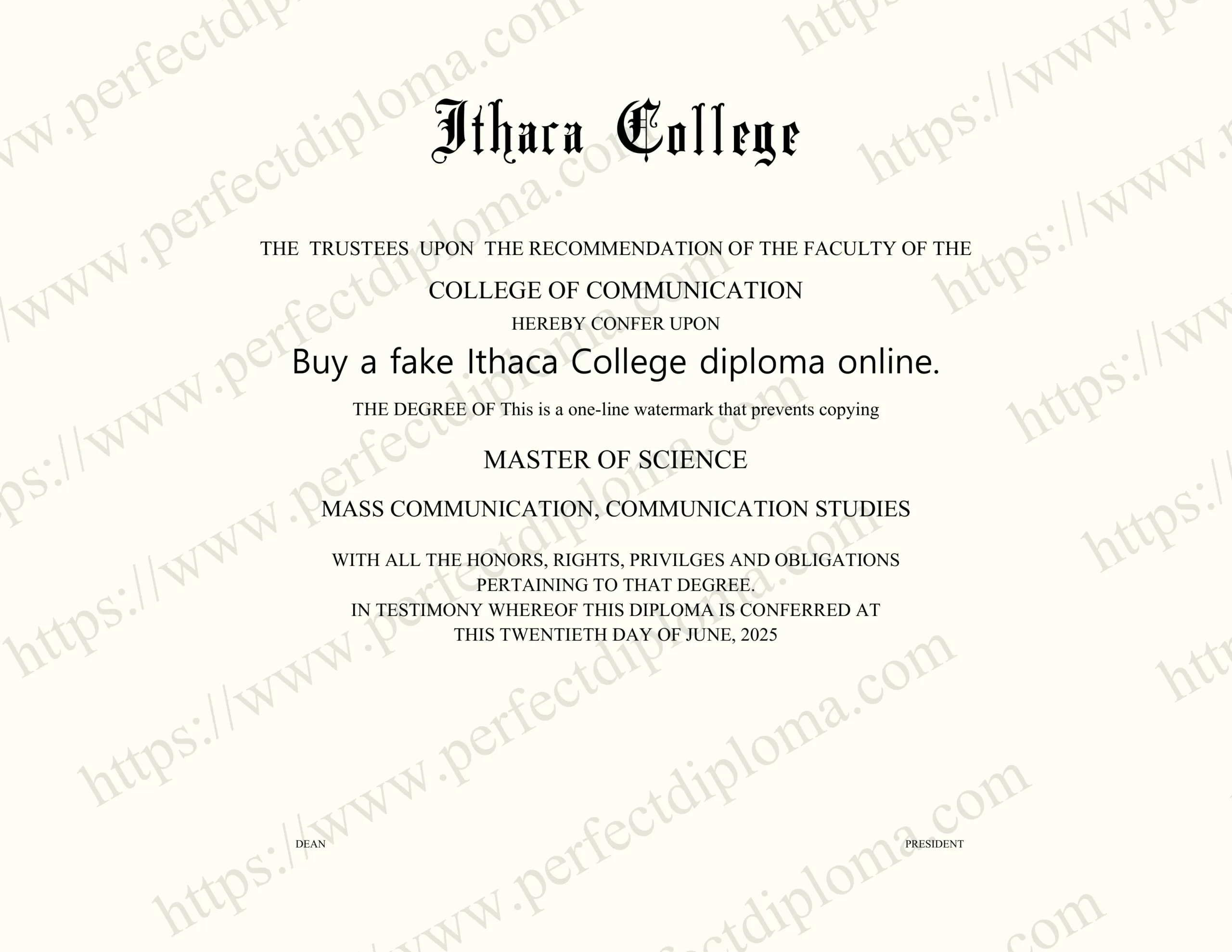 Buy a fake Ithaca College diploma online. Buy a fake Ithaca College diploma online.
