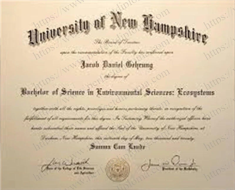 Buy a fake University of New Hampshire diploma online.
