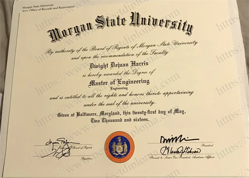 Can i get to buy Morgan State University fake degree?