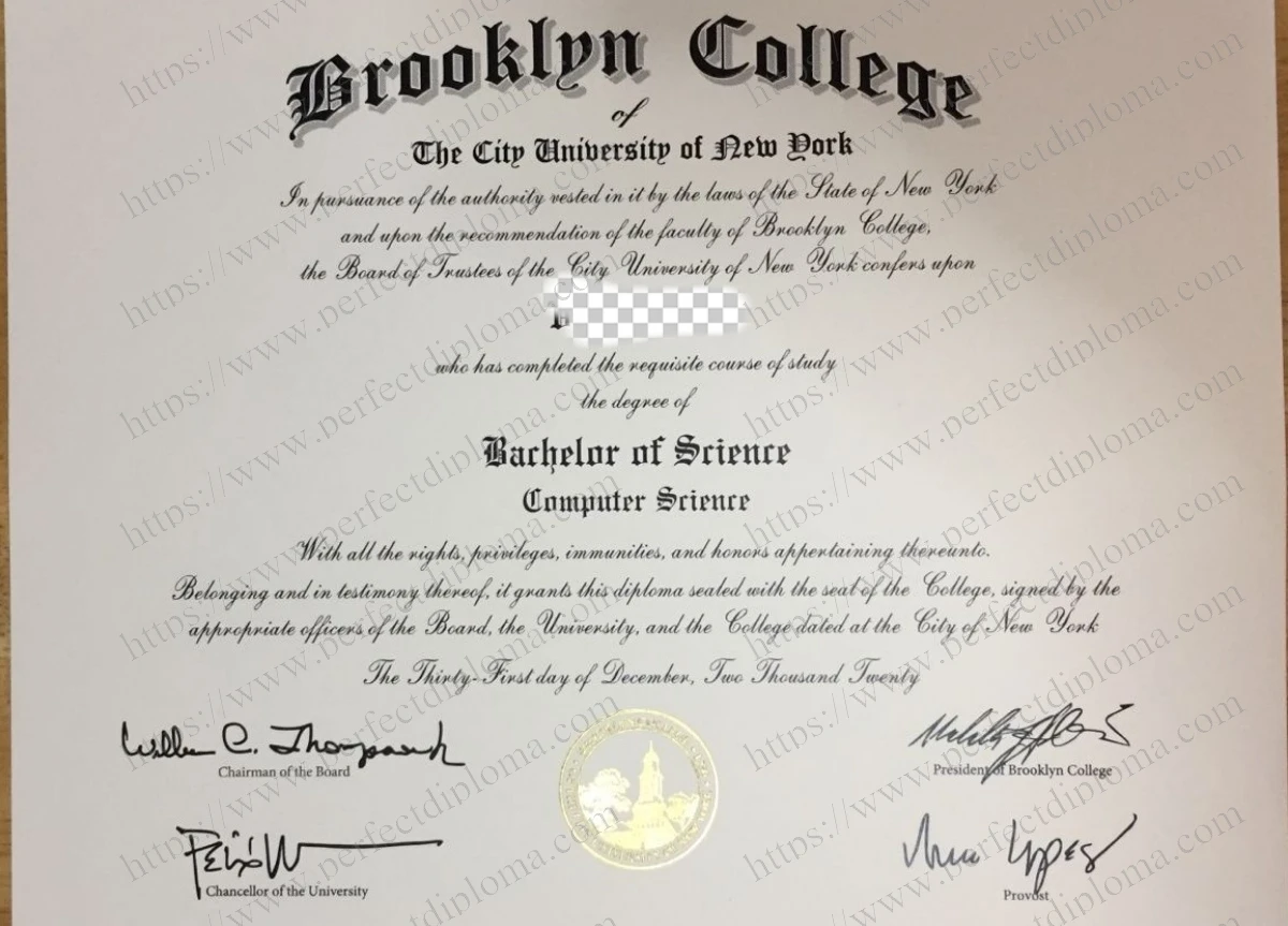 Can i get to buy The City University of New York, Brooklyn College fake diploma?