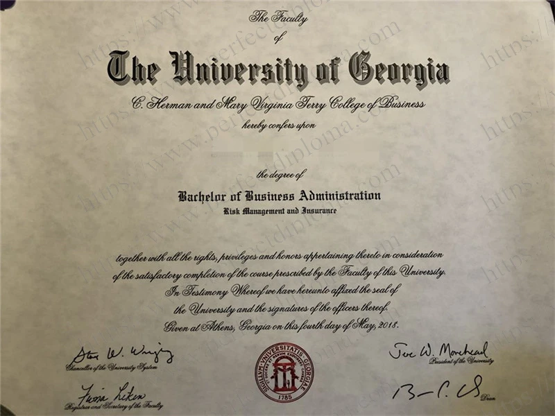 Can i get to buy The University of Georgia fake diploma?