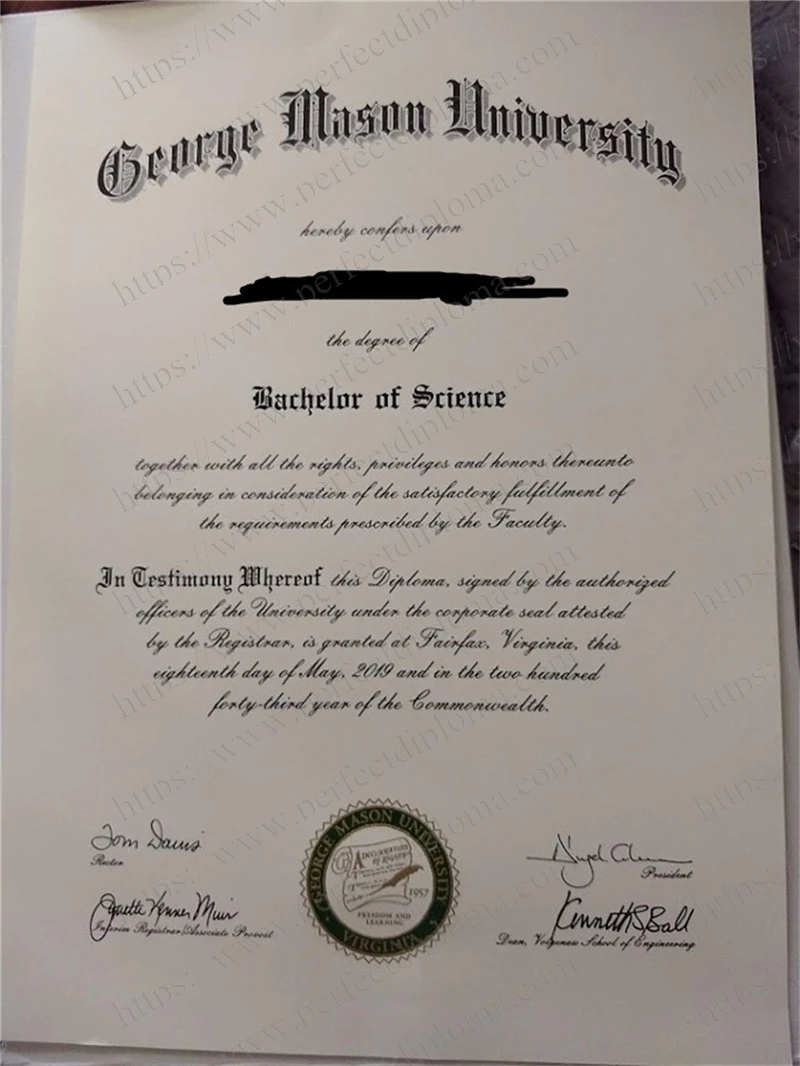 Fast to Get the George Mason University fake degree.