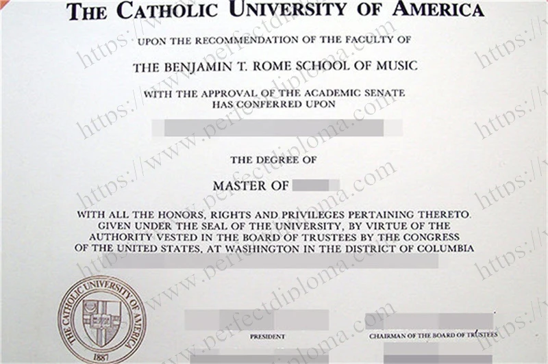 How do I get a fake The Catholic University of America diploma?