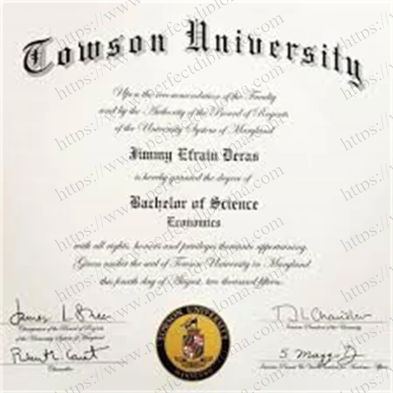 How do I get a fake Towson University diploma?