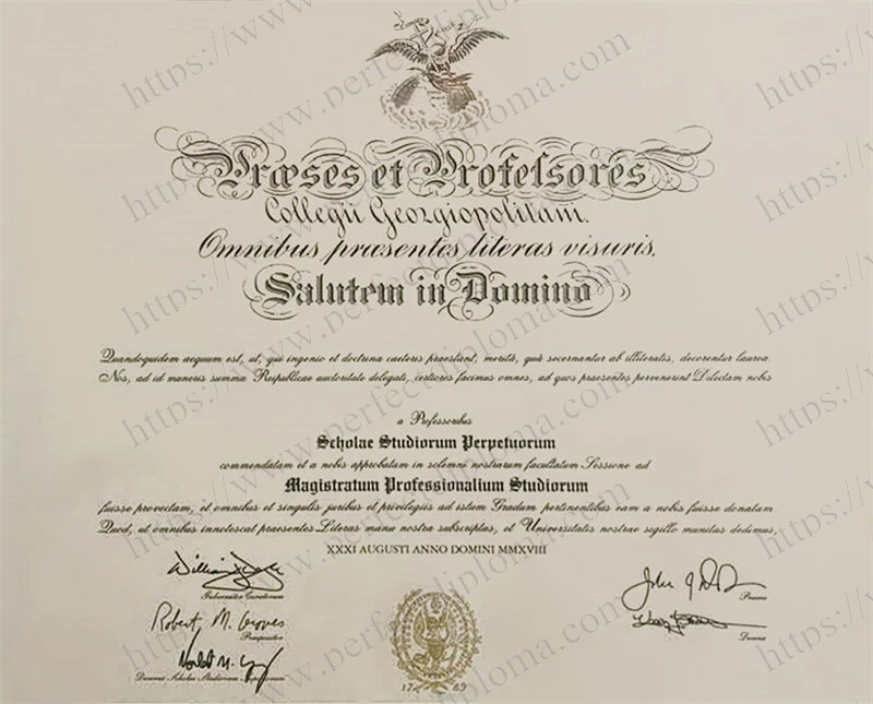 How do I order a fake Georgetown University diploma online?