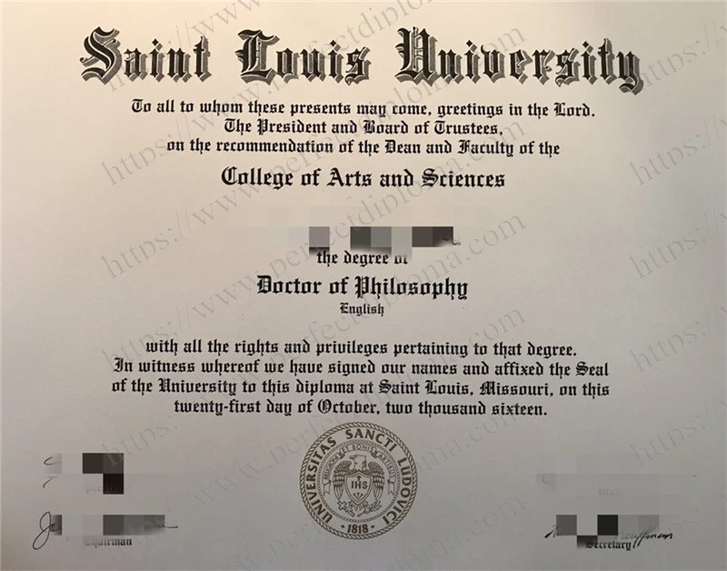 How long does it take to buy a fake Saint Louis University diploma?