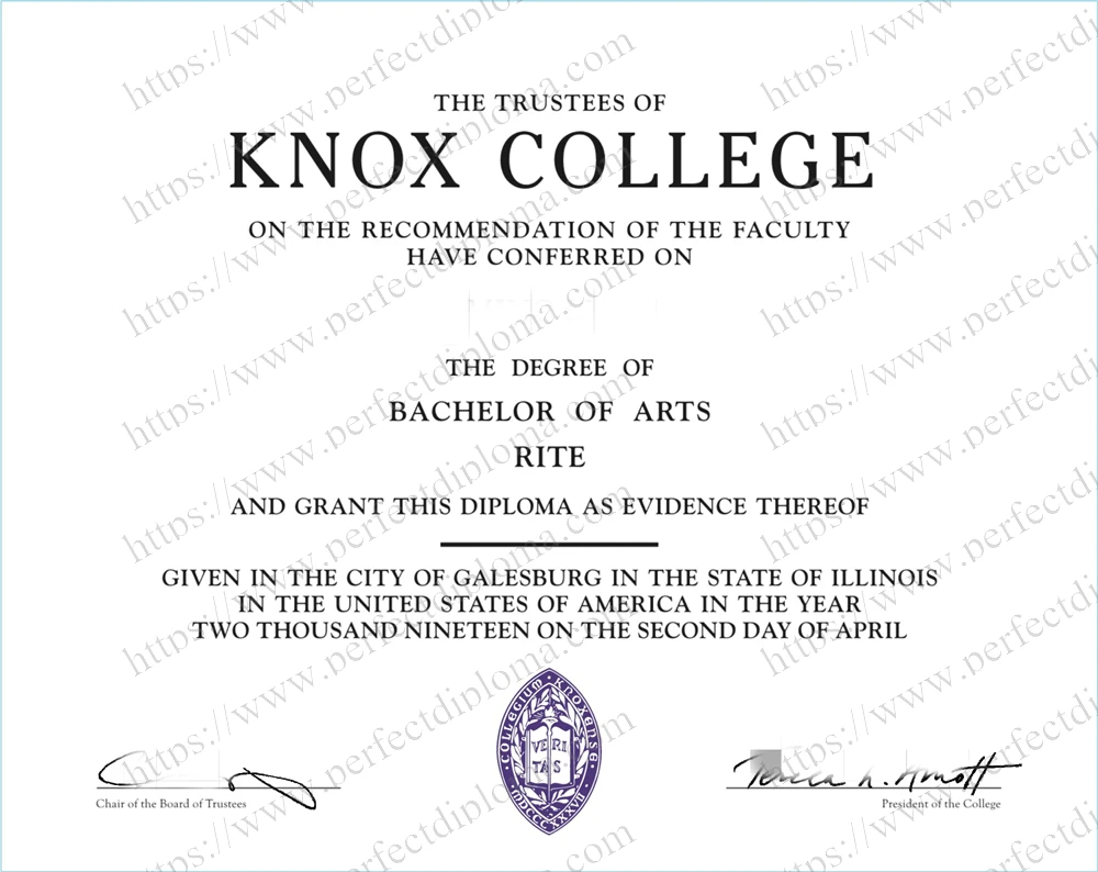 How much to buy Knox College fake degree?