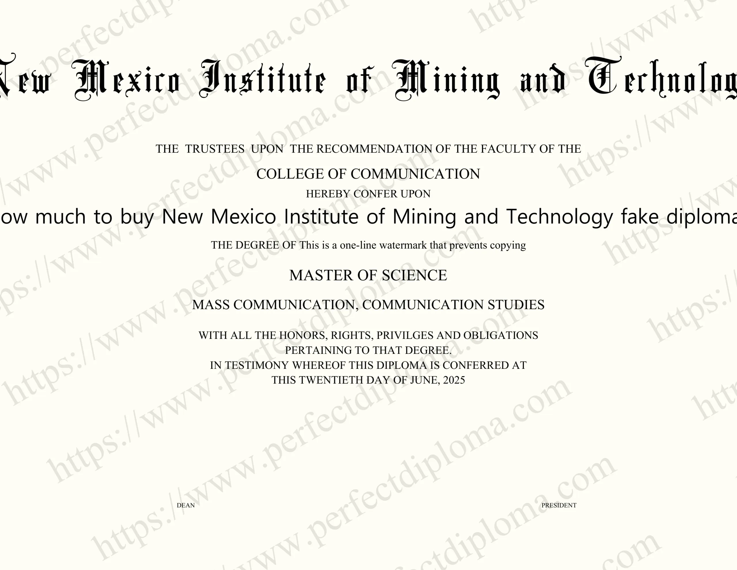 How much to buy New Mexico Institute of Mining and Technology fake diploma?