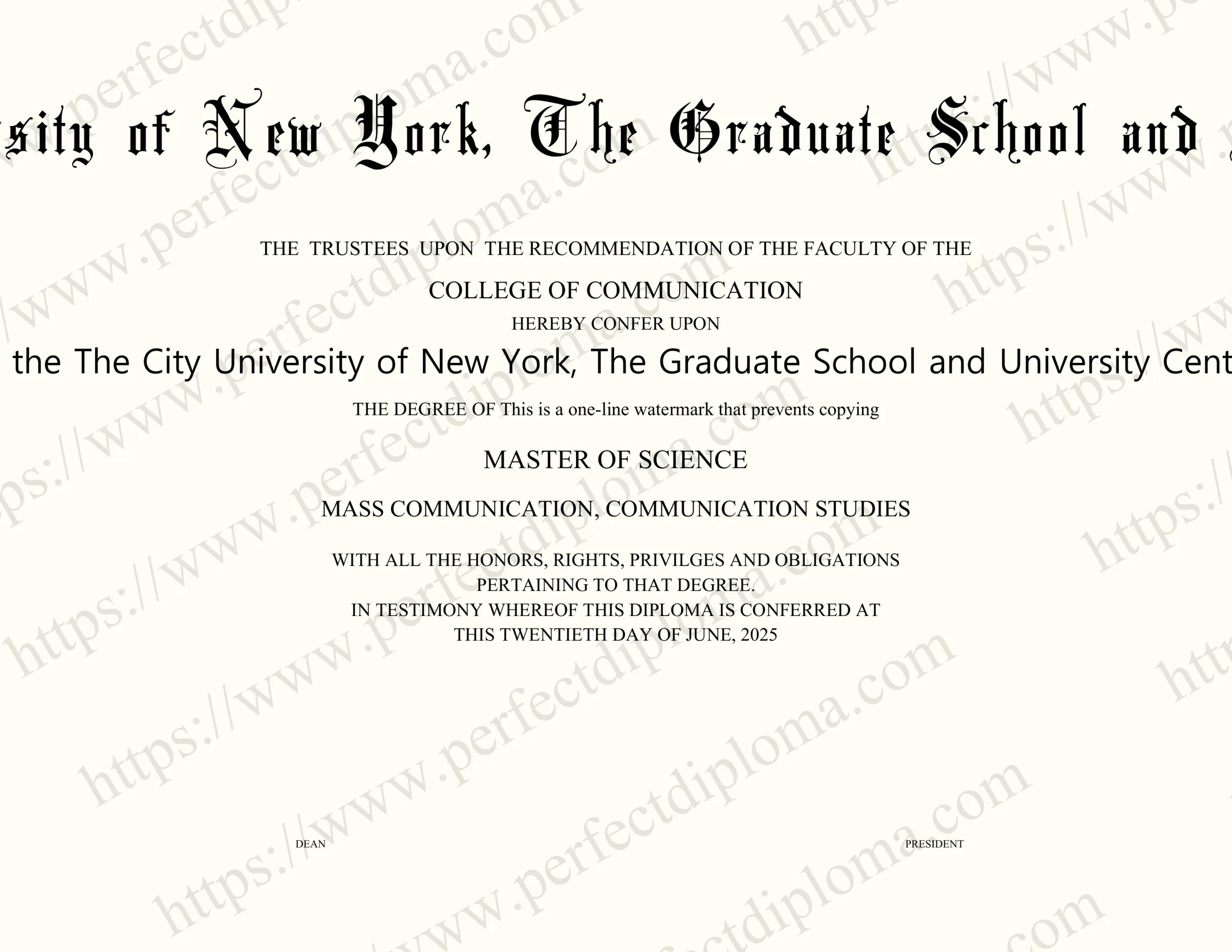 How to make the The City University of New York, The Graduate School and University Center certificate?