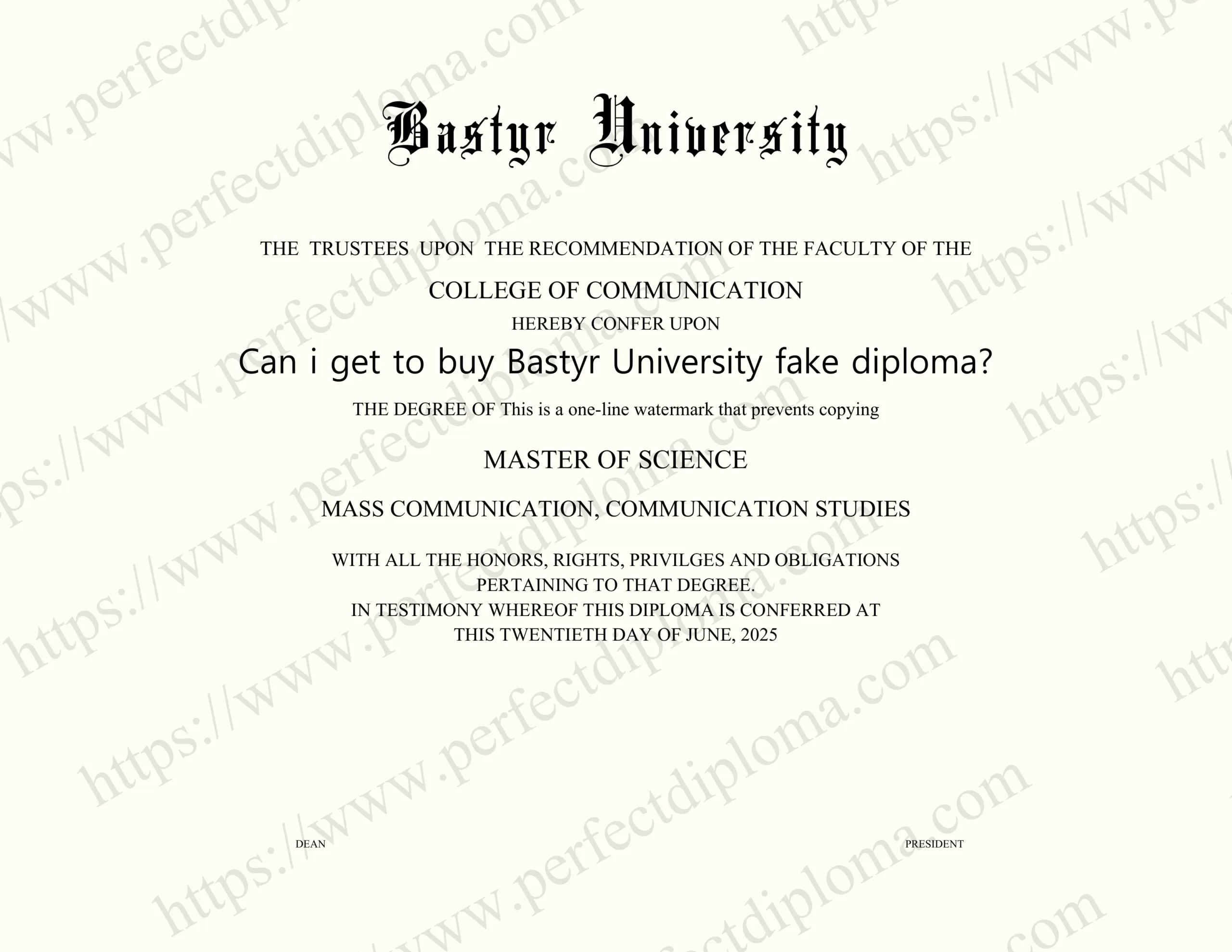 Can i get to buy Bastyr University fake diploma?