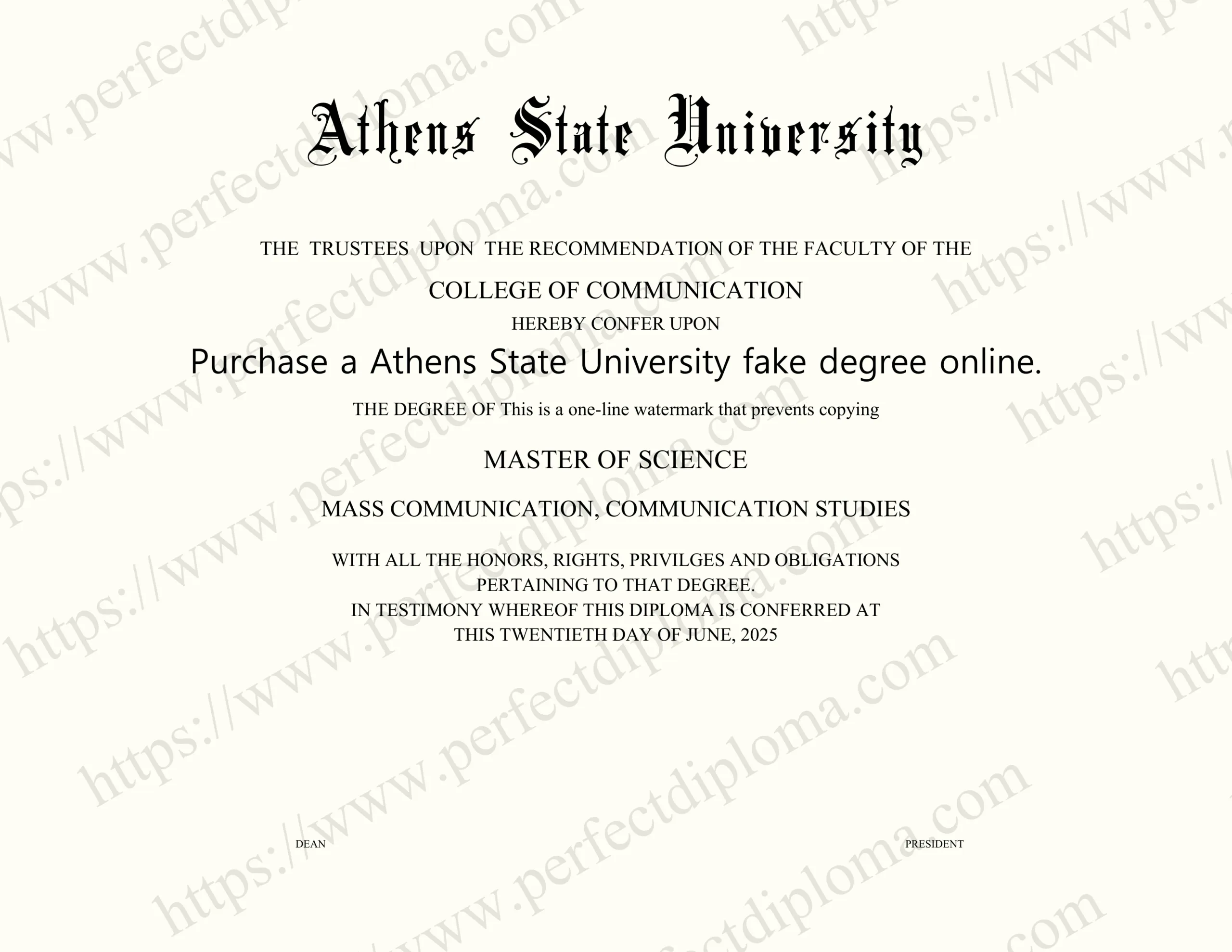 Purchase a Athens State University fake degree online.
