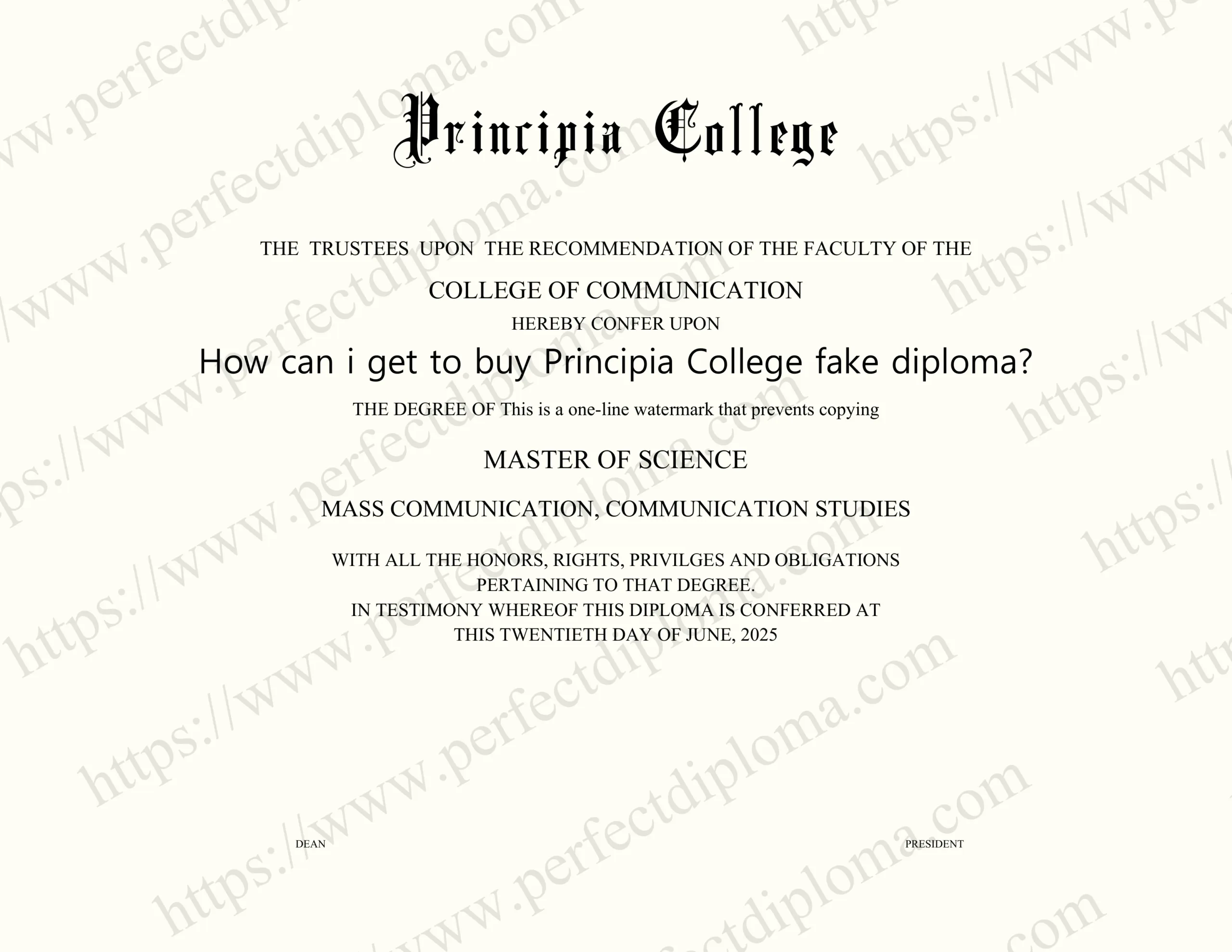 How can i get to buy Principia College fake diploma?