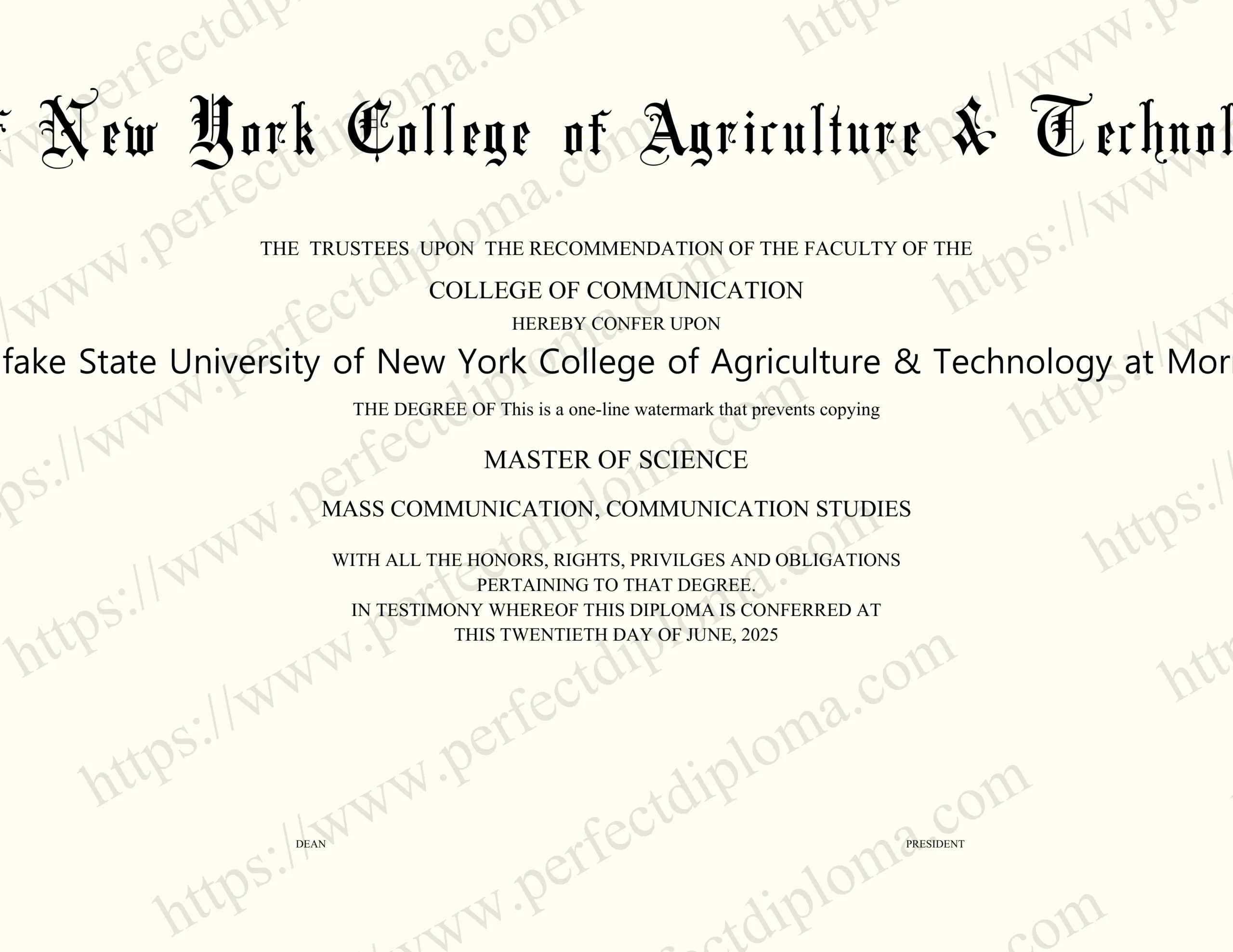 How do I get a fake State University of New York College of Agriculture & Technology at Morrisville diploma?