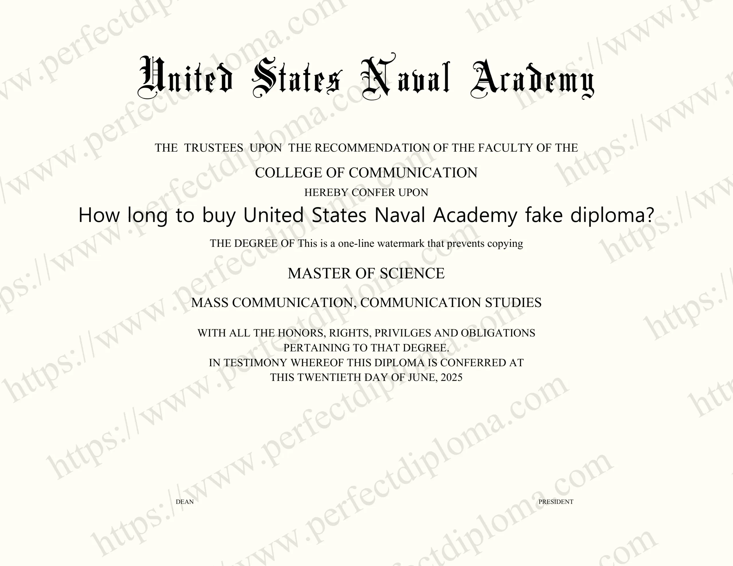 How long to buy United States Naval Academy fake diploma?