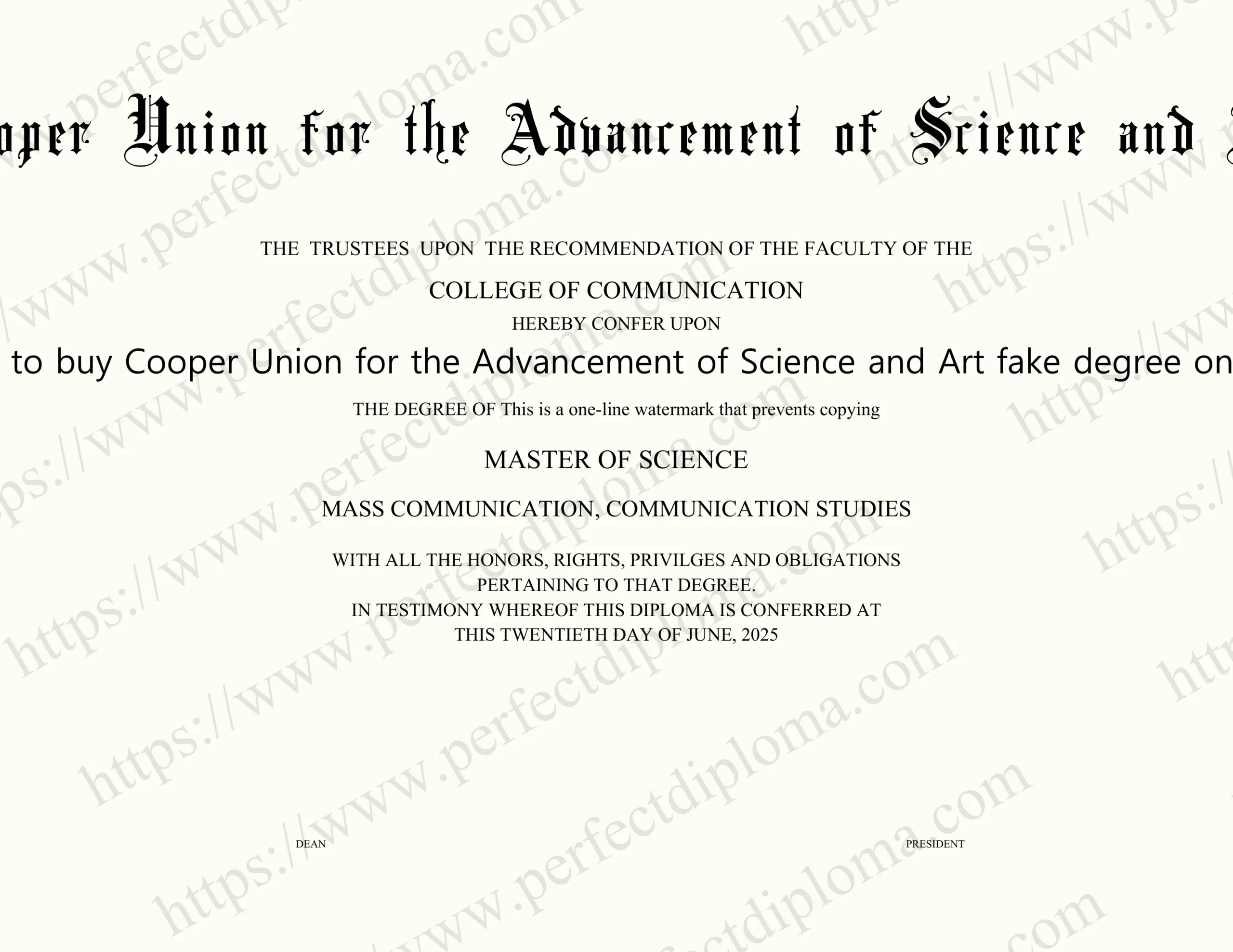 How to buy Cooper Union for the Advancement of Science and Art fake degree online?
