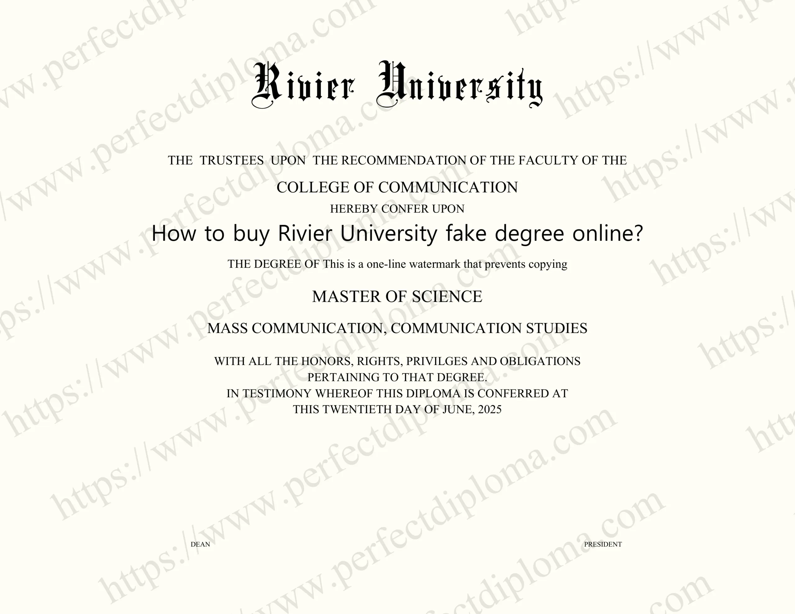 How to buy Rivier University fake degree online?